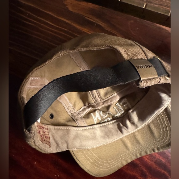 Filson 2016 5 Panel Tan Hat Canvas USA Made - Picture 4 of 5